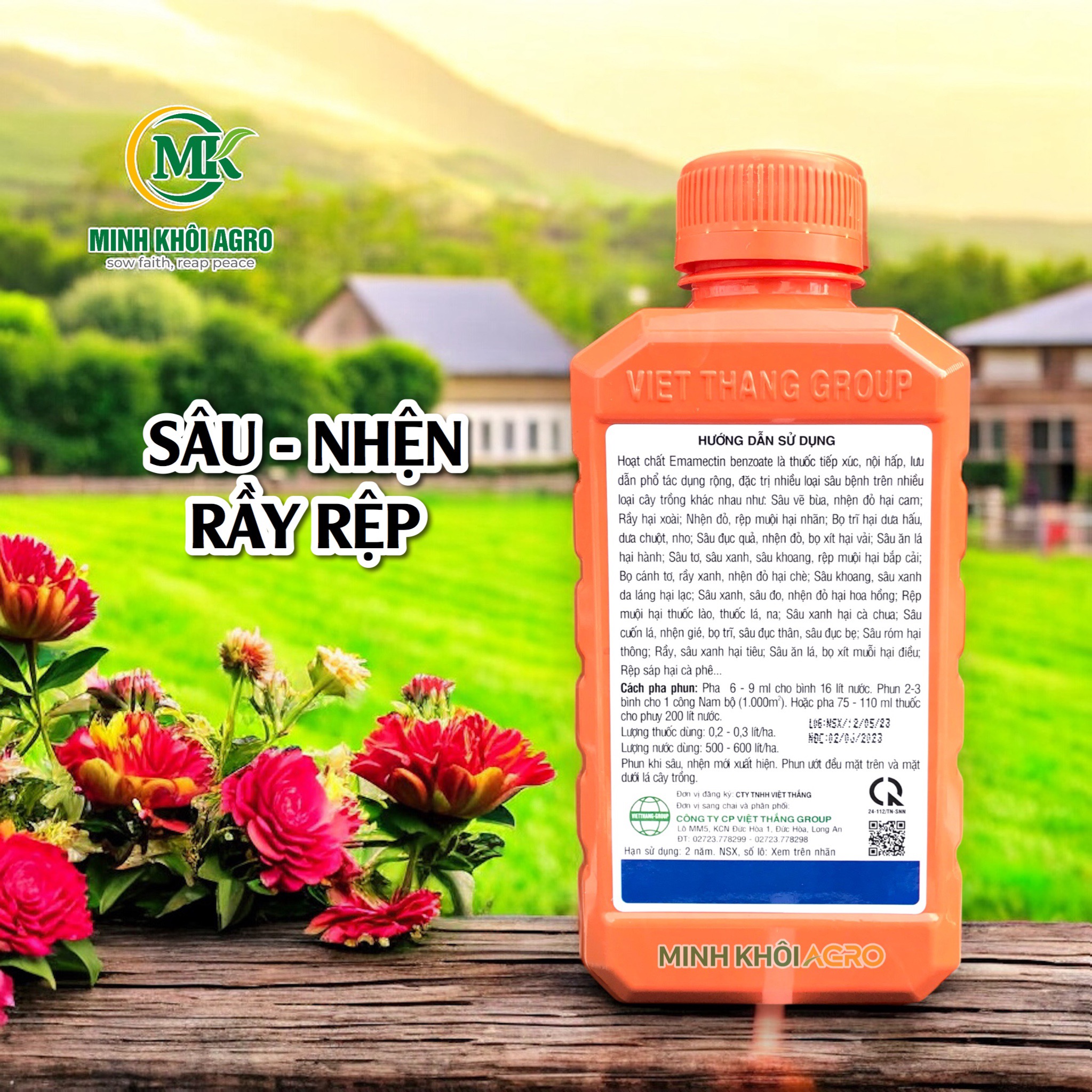 Thuốc trừ sâu Tasieu 1.9EC - Chai 450ml